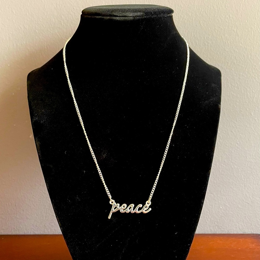“Peace” Necklace